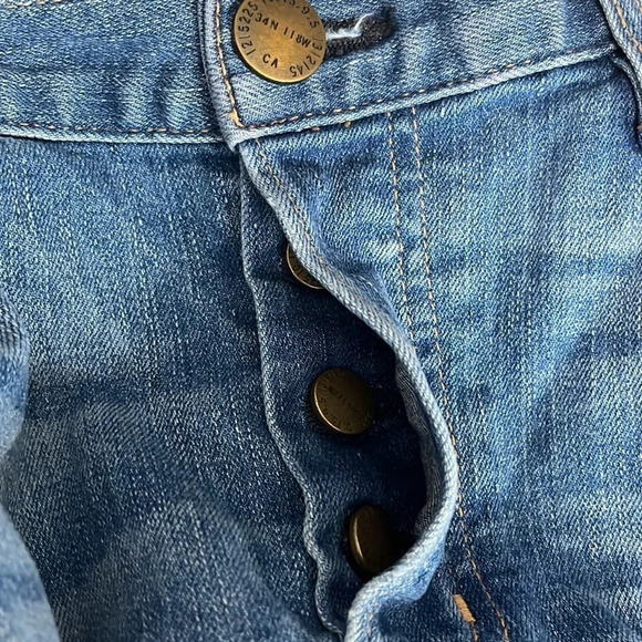 Current Elliott The Pony Boy Cropped Relaxed Fit Boyfriend Jean - Size 28 - Picture 7 of 7